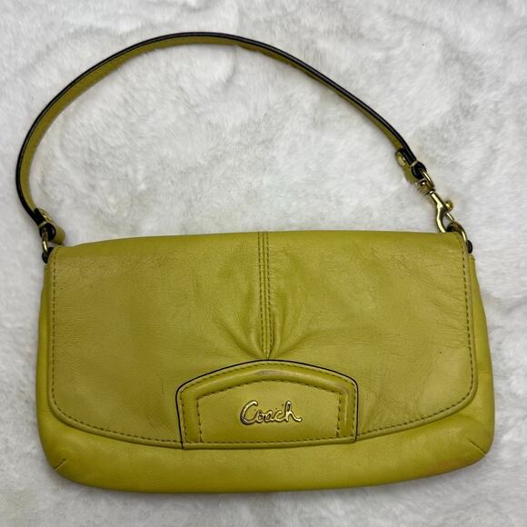 y2k coach mini purse lime wristlet - Picture 1 of 5